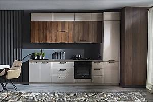 Кухонный гарнитур Ambianta Bonita 3 м Кашемир / Катания