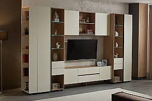 Стенка Ambianta Kosmo №1 3.62 м Артизан / Крем