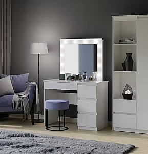 Туалетный столик (трюмо) TopEshop Marina Right (White)