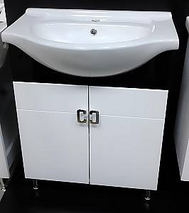 Шкаф в ванную ECE Modern Black 75 см 