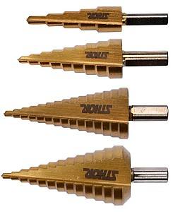 Сверло Sthor 4 шт. 4 - 32 мм