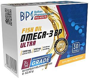 Жирные кислоты Balkan Pharmaceuticals OMEGA-3 BP ULTRA 30капсул