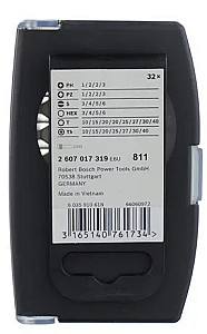 Набор бит Bosch 32 шт. PH, PZ, SL, TX, TT, HEX 1/4" 25 мм