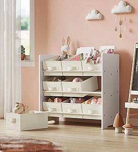 Etajera Songmics GKR033W10 (Cloud White)