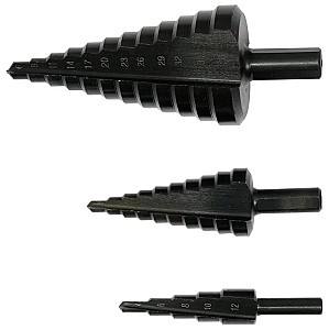 Сверло Yato Набор ступенчатых сверл 3 шт.