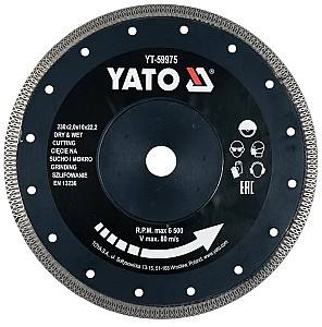 Диск для болгарки Yato 230 * 22.2 мм