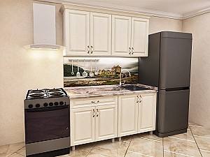 Set mobila bucatarie PS Mini 1.2 m (MDF pelicula) Alabastru