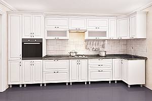 Кухонный гарнитур PS Эко 4.1x0.9 м (МДФ плёнка) Дуб Полярный