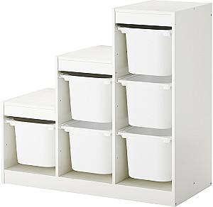 Comoda copii IKEA Trofast 99x44x94 Alb