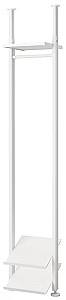 Вешалка IKEA Elvarli 1 секция/верхний ящик 52x36x222-350 Белый