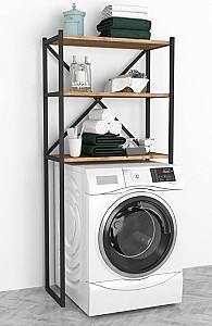 Dulap de baie Fabulous 66x34x160 (Pine/Black)