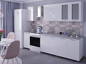 Кухонный гарнитур PS Лена 2 м (МДФ глянец) Белый
