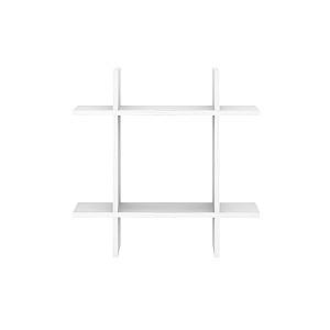 Полка на стену Fabrik Home №02 Белый Ясень