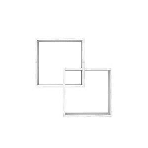 Полка на стену Fabrik Home №04 Белый Ясень