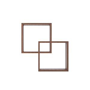 Полка на стену Fabrik Home №04 Каменный Орех