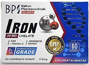 Vitamine Balkan Pharmaceuticals IRON CHELATE-BP 60tablete