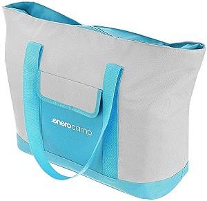 Сумка холодильник (термосумка) Enero Camp 1053417 25L (Grey/Blue)