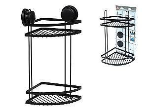 Полка для ванных комнат Tendance угловой с 2 ​​уровнями