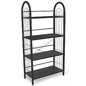 Raft pentru incaltaminte DP P-01 (62x30x122) Black