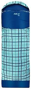 Sac de dormit Nils Camp NC2009 Blue Chequered