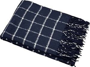 Pled Vladi Palermo 140x200 (Lână 20%, Poliester 40%, Acril 40%) Albastru