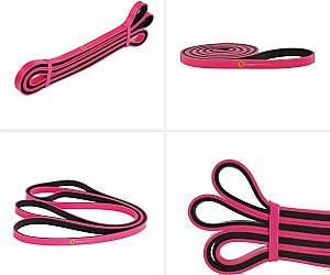 Banda elastica HMS GU06 Pink/Black