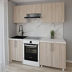 Set mobila bucatarie Smartex K1 200 cm Stejar Deschis