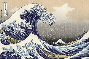Puzzle Londji Micropuzzle The Wave Hokusai (PZ099)