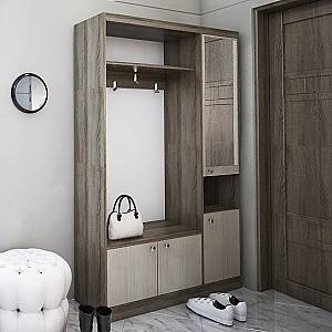 Прихожая PS П-2 Трюфель / Шамони Светлый