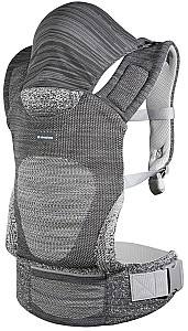 Marsupiu pentru bebelusi Kikka Boo Hoody Fly Knit Grey