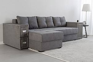 Canapea coltar IM EDINBURGH 2 Lemon 25 (Gri Închis)