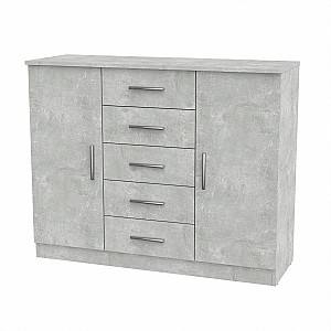 Комод KompaniT 5+2 Ателье светлый (Серый)