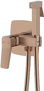 Смеситель для биде Armatura Malaga PVD Розовое золото 124009