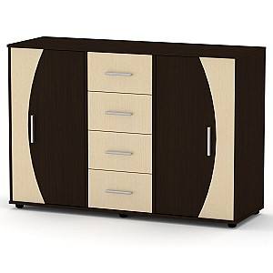 Комод KompaniT 4-2-2 Венге Комби