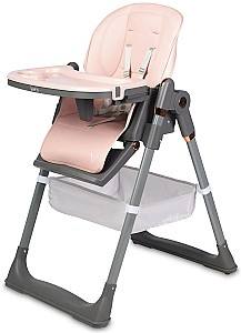 Scaun reglabil pe inaltime de masa Caretero Vars Pink