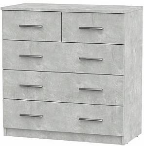 Comoda KompaniT 2+3P Atelie Deschis (Gri)