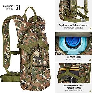 Rucsac sportiv Nils Camp NC1732 Moro Crab