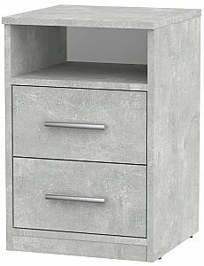 Noptiera KompaniT PKT-2 Atelie Deschis (Gri)