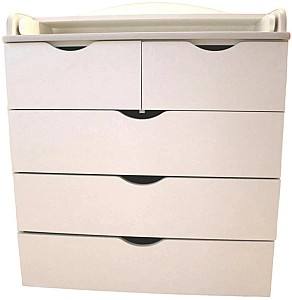 Comoda copii Happy Baby Pro 800 PAL White