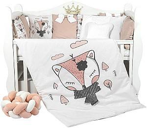 Lenjerie de pat PernaMea Cosita Vulpe (8 piese)