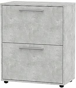 Dulap pentru incaltaminte KompaniT TO-19 Atelie Deschis (Gri)