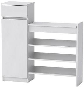 Dulap pentru incaltaminte KompaniT TO-16 Atelie Deschis (Gri)