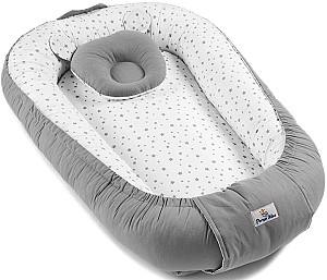 Cuib pentru bebelus PernaMea Stele Gri