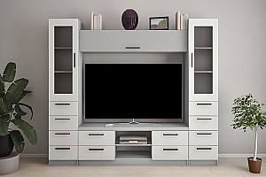 Стенка PS У-6 (ТВ-1.5 м) 2.3 м Серый / Светло Серый