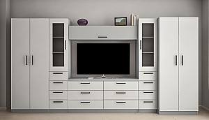 Living PS Alina Max Y (TV-1.5 m) 3.9 m Gri / Gri Deschis