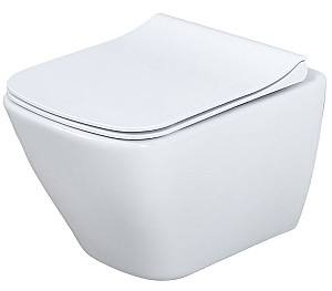 Унитаз Cersanit CITY SQUARE RIMLESS (105900)