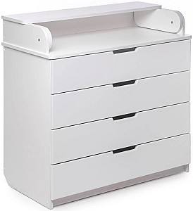 Comoda copii Happy Baby Pro 800 MDF White