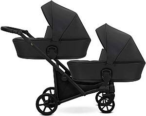 Коляска для двойни Kunert Brav Duo Black Eco