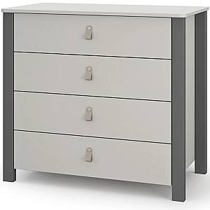 Детский комод Veres 900 Monaco Белый/Кашемир (33.2.351.2.07)