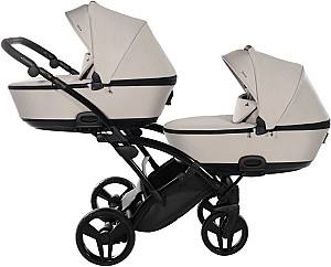 Коляска для двойни Junama Space Duo Slim Ecco Beige 02